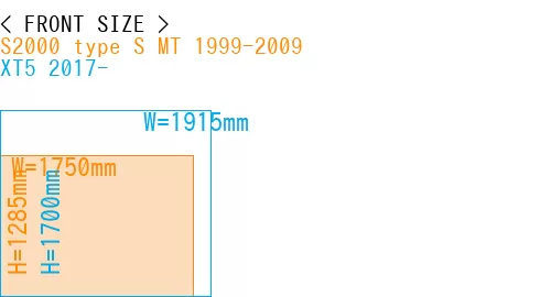 #S2000 type S MT 1999-2009 + XT5 2017-